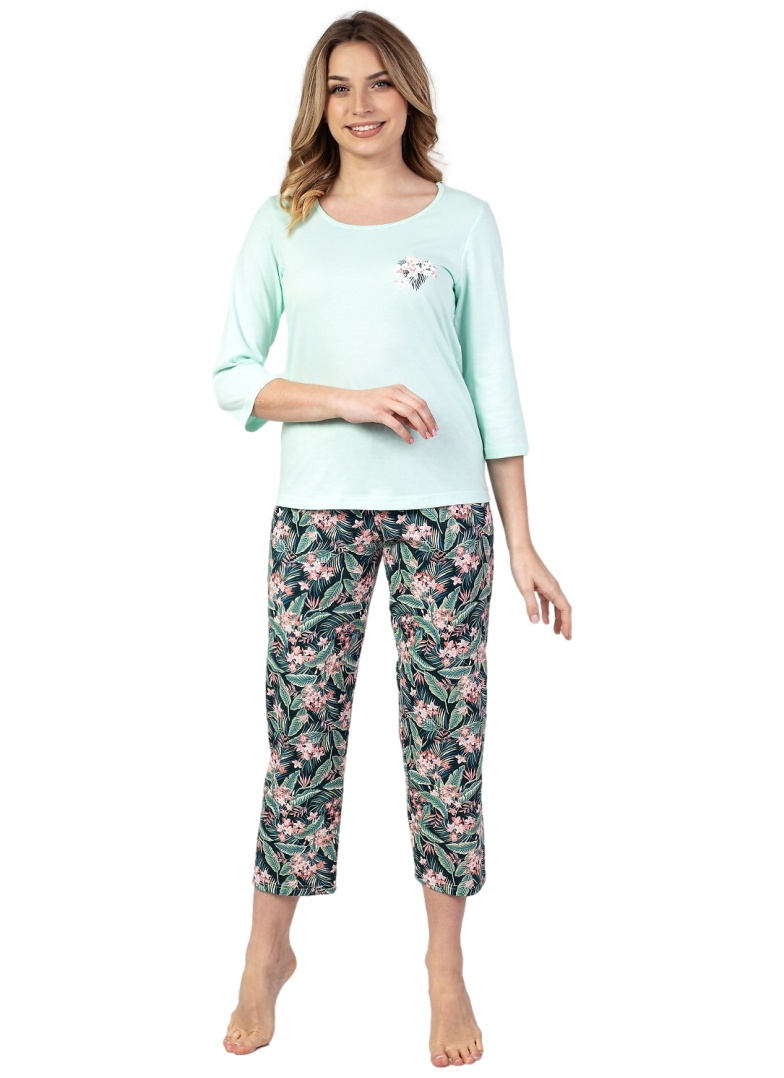 Pijama dama REGINA 679 verde