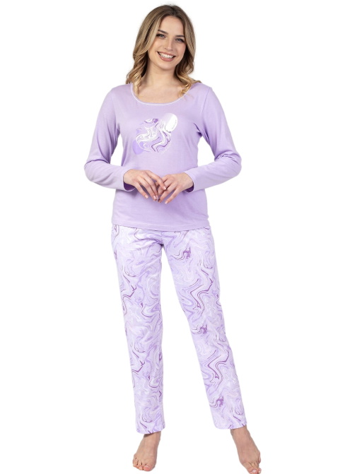 Pijama pentru femei REGINA 672 violet