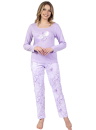 Pijama dama REGINA 672 violet