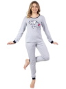 Pijama dama REGINA 682 melange