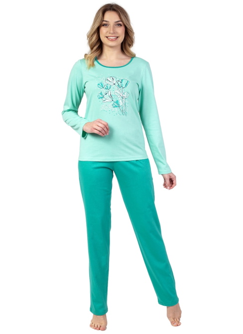 Pijama dama REGINA 673 verde