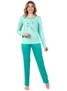 Pijama dama REGINA 673 verde