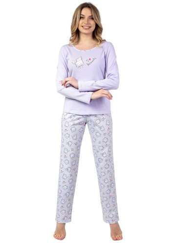 Pijama dama REGINA 675 violet