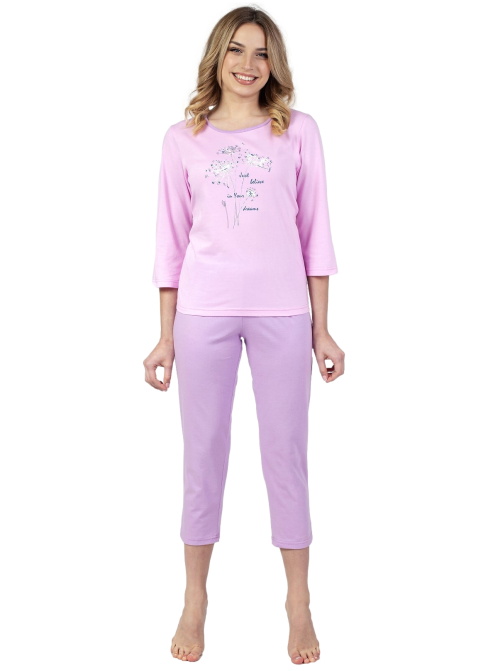 Pijama dama REGINA 671 violet