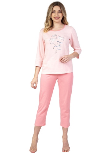 Pijama pentru femei REGINA 671 roz