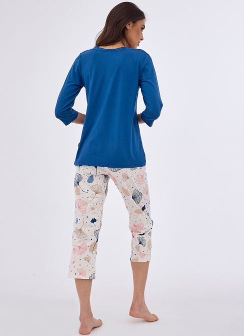 Pijama dama CORNETTE 841/391 GINA blugi