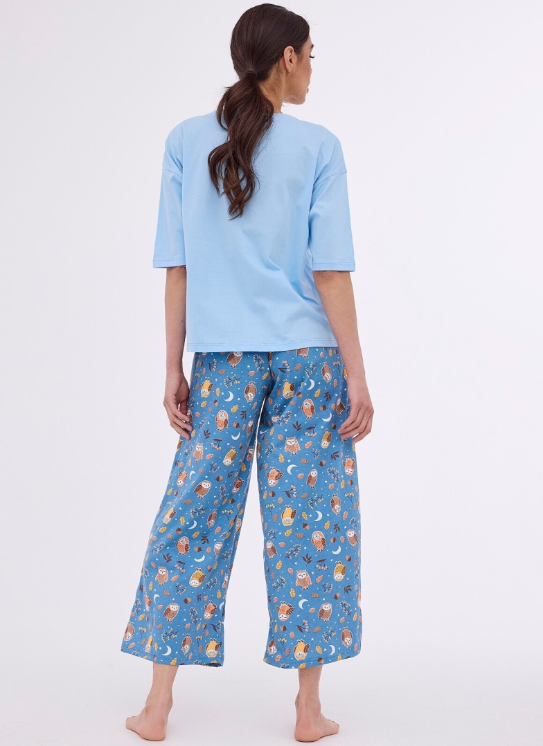 Pijama dama CORNETTE 843/384 ALEX albastru