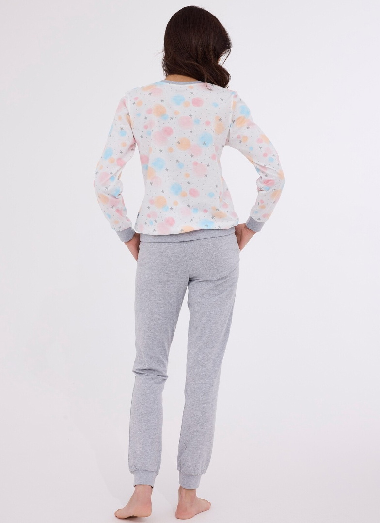 Pijama dama CORNETTE 740/379 STAR 2 alb