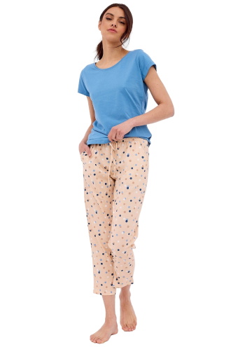 Pijama pentru femei CORNETTE 847/402 MISSY albastru