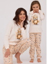 Pijama dama CORNETTE 671/377 SWEET BEAR ecru