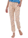 Pantaloni de pijama dama CORNETTE 909/03 bej