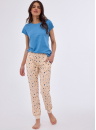 Pantaloni de pijama dama CORNETTE 909/03 bej