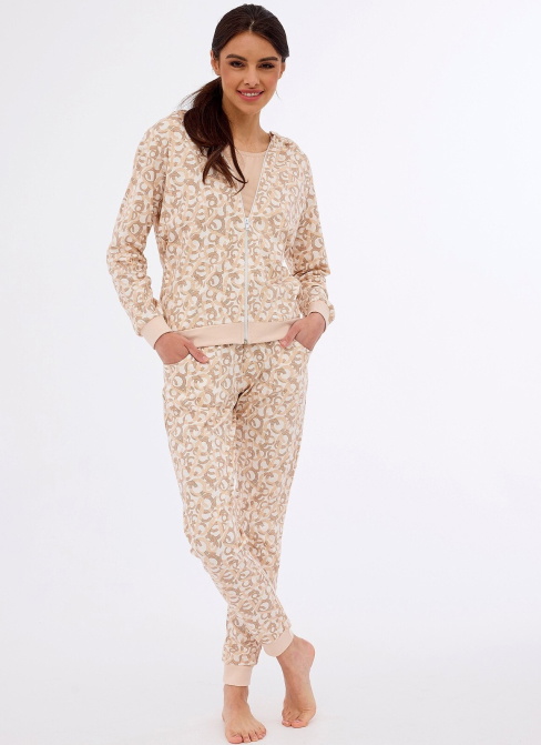 Pijama dama CORNETTE 355/411 ELEN bej 3PACK