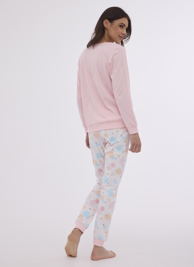 Pijama dama CORNETTE 671/376 STAR roz