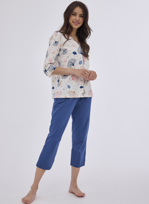 Pijama dama CORNETTE 842/394 TESS ecru