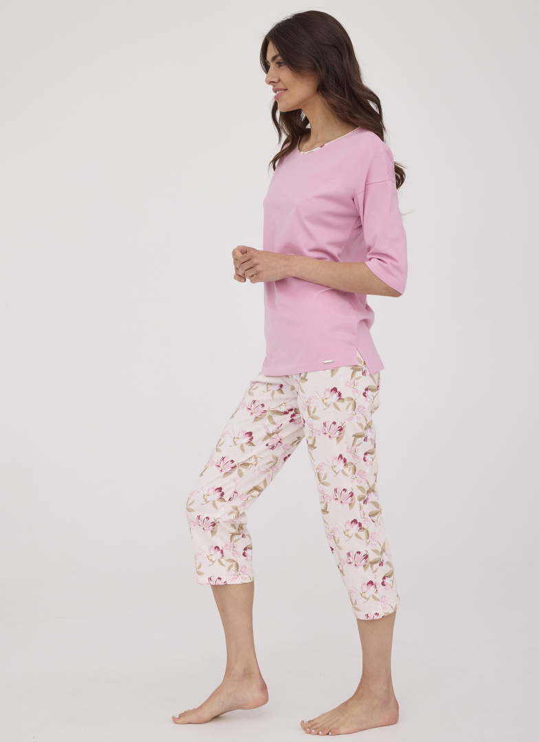 Pijama dama CORNETTE 792/416 IVETTE roz