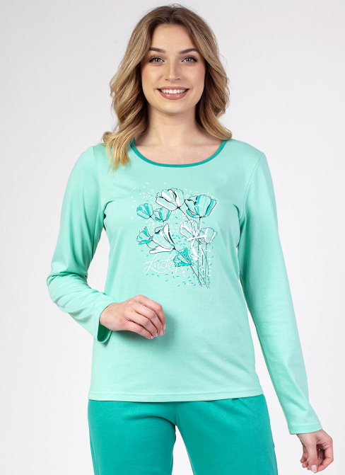 Pijama dama REGINA 673 verde