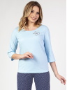 Pijama dama REGINA 683 albastru