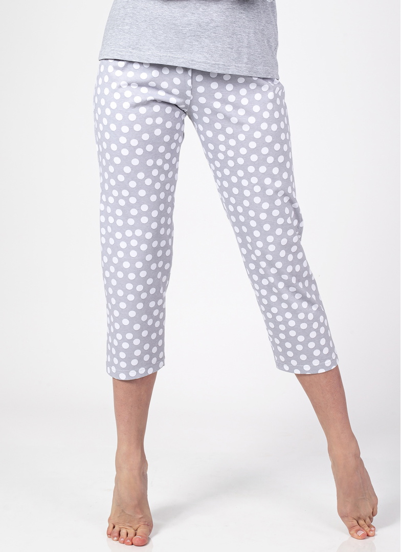 Pijama dama REGINA 674 melange deschis