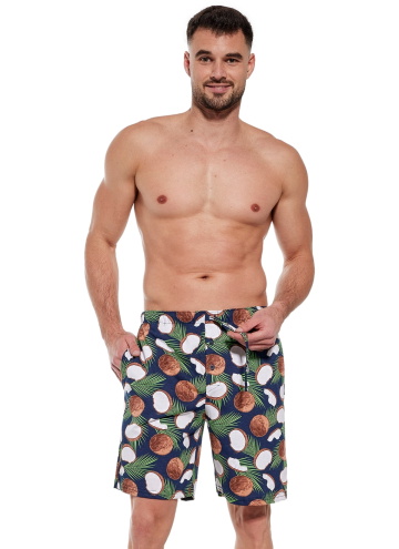 Pantaloni scurți de pijama bărbați Cornette 698/11 albastru închis