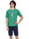 Pijama pentru tineret CORNETTE 504/46 CITY verde