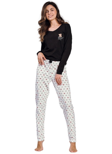 Pijama dama TARO POLLY 3231 negru