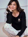 Pijama dama TARO POLLY 3231 negru