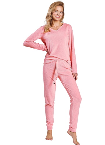 Pijama dama TARO RUTH 3244 pudră FROTTE