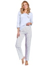 Pijama dama TARO ARIELLA 3240 albastru deschis