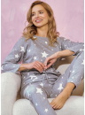 Pijama dama TARO LIZZIE 3208 gri melange