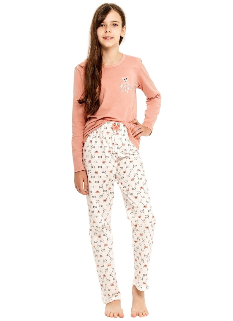 Pijama pentru tineret TARO POLLY 3285 roz