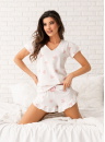 Pijama dama DONNA SWEET ecru