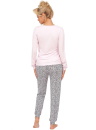 Pijama dama DONNA PANTERA LONG roz