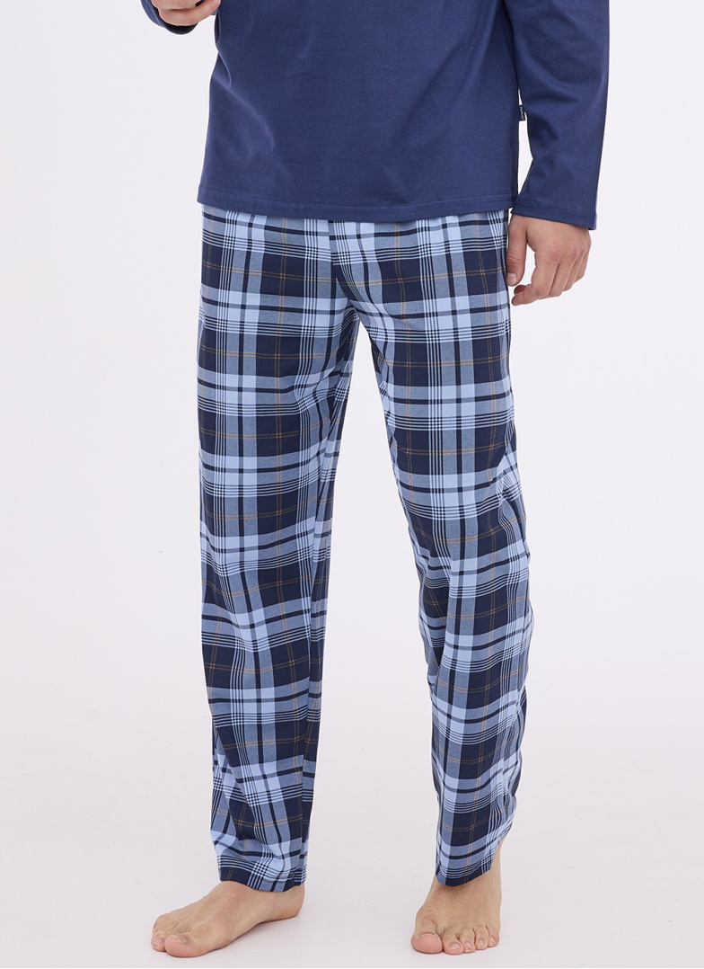 Pijama bărbați CORNETTE 124/263 ASPEN blugi