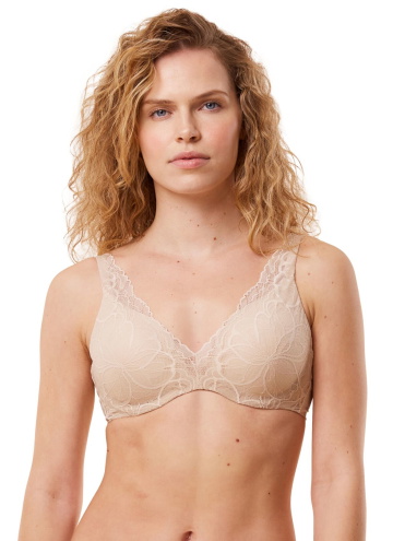 Melltartó TRIUMPH BODY MAKE-UP ILLUSION LACE WP NUDE BEIGE