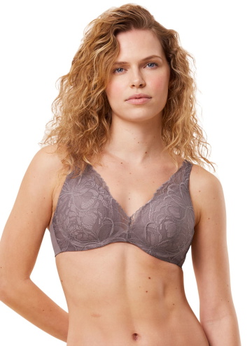 Melltartó TRIUMPH BODY MAKE-UP ILLUSION LACE WP PIGEON GREY