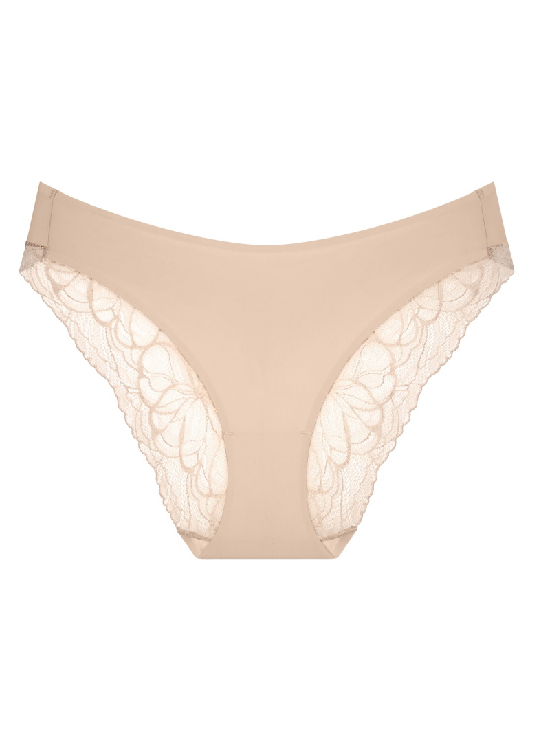 Chiloți dama TRIUMPH BODY MAKE-UP ILLUSION LACE HIGHLEG TAI NUDE BEIGE