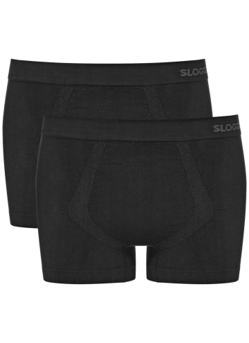 Boxeri SLOGGI MEN GO SMOOTH SHORT 2P