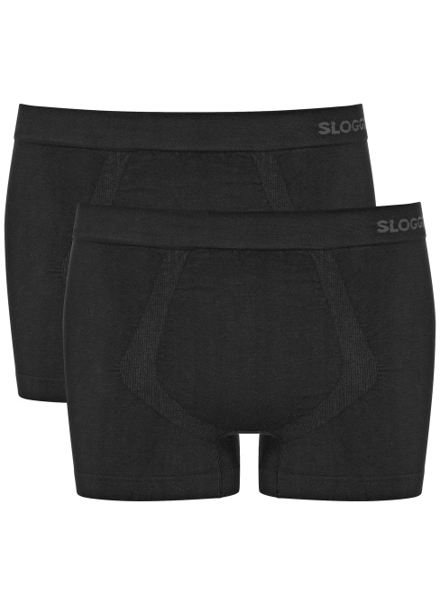 Boxeri SLOGGI MEN GO SMOOTH SHORT 2P