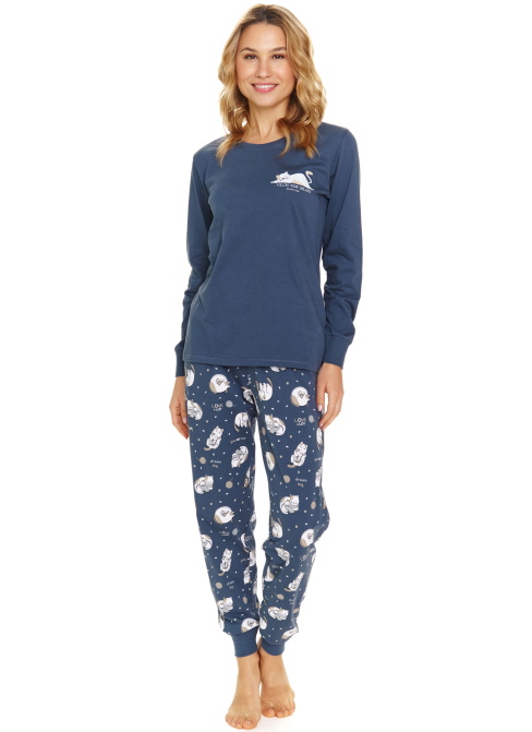 Set pijamale pentru familie DOCTOR NAP DEEP BLUE