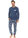 Set pijamale pentru familie DOCTOR NAP DEEP BLUE