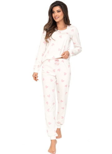 Pijama dama DONNA SWEET LONG ecru