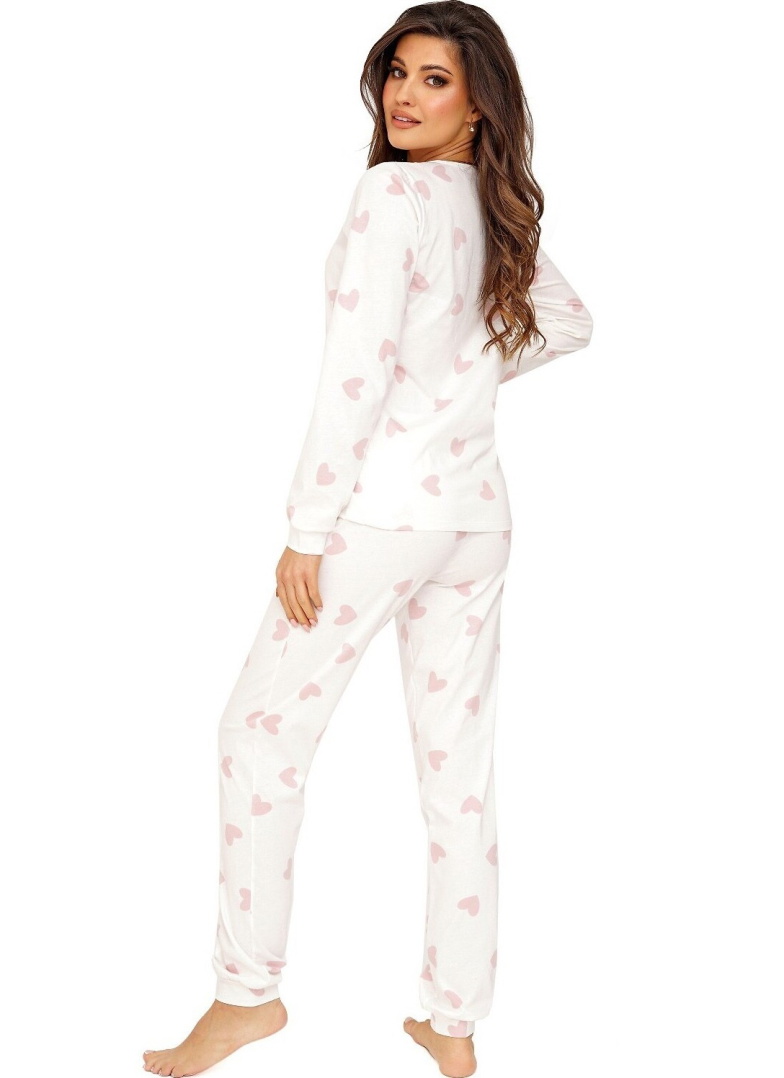 Pijama dama DONNA SWEET LONG ecru