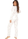 Pijama dama DONNA SWEET LONG ecru