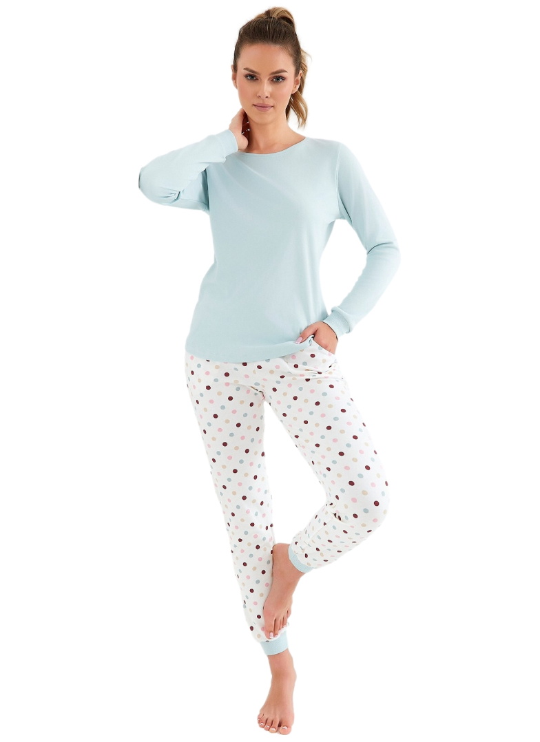 Pijama dama CANA 433 mentă INTERLOCK