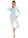 Pijama dama CANA 433 mentă INTERLOCK