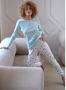 Pijama dama CANA 433 mentă INTERLOCK