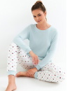 Pijama dama CANA 433 mentă INTERLOCK