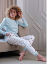 Pijama dama CANA 433 mentă INTERLOCK