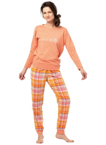 Pijama pentru femei KEY 667 caise FLANEL